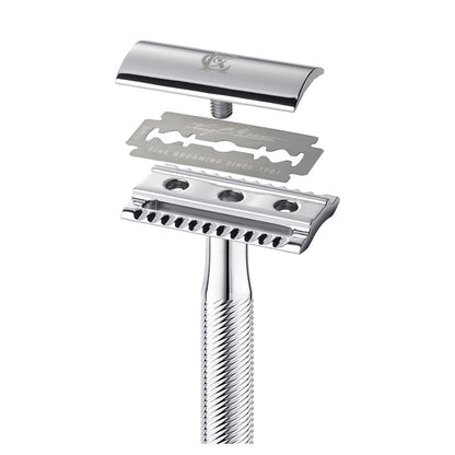 King C Gillette Platinum Stainless Steel Safety Razor Blades - 10 Blades
