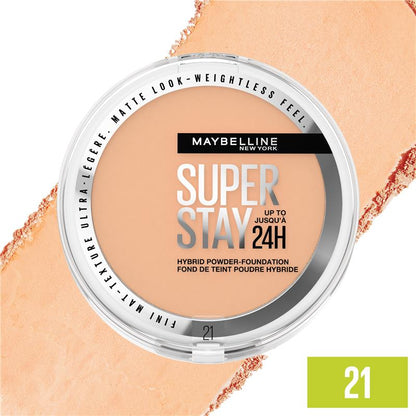 Maybelline Superstay 24H Hybrid Powder Foundation 21 Nu Int
