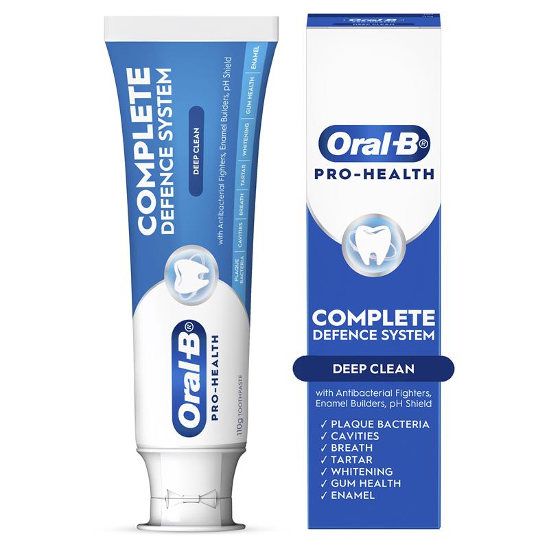 Oral-B Pro Health Advanced Deep Clean Toothpaste 110g - Mint Freshness