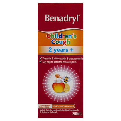 Benadryl Childrens Cough Liquid 200ml
