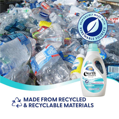 Earth Choice Laundry Liquid Ultra Concentrate Sensitive 1 Litre - Eco-Friendly Cleaning Power