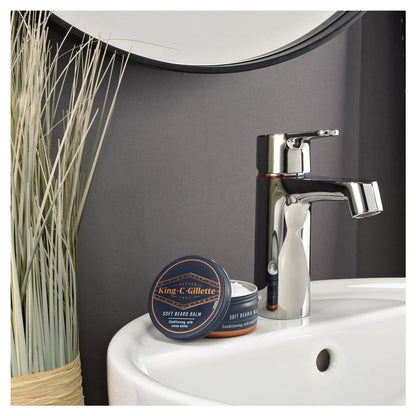 King C Gillette Beard Balm 100ml - Softening & Conditioning