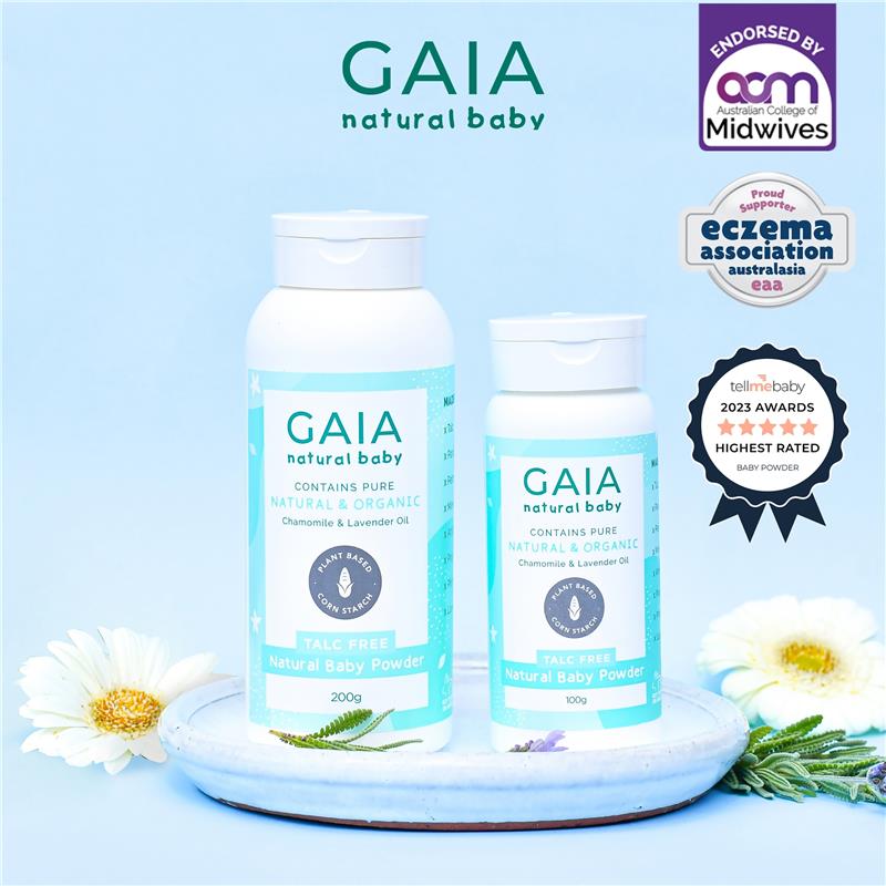 Gaia Natural Baby Powder 100g