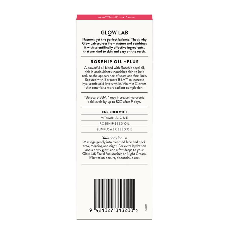 Glow Lab Rosehip Oil + PLUS 20ml