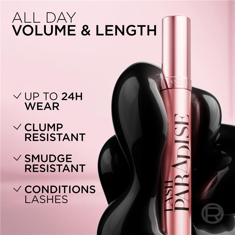 L'Oreal Paris Lash Paradise Mascara Black
