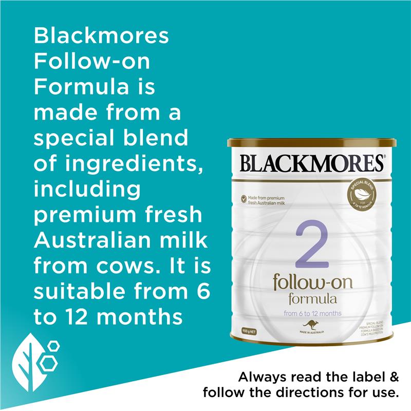 Blackmores Follow On Formula 900g - Nutritional Support for Babies 6-12 Months