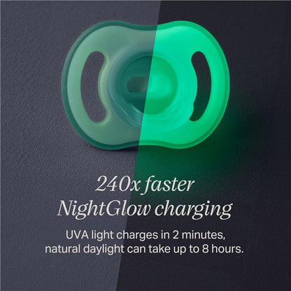 Tommee Tippee UV Night Glow Pod + Ultralight Soother