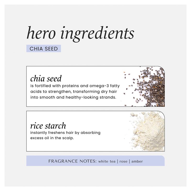 Hask Exotics Chia Seed Dry Shampoo 122g