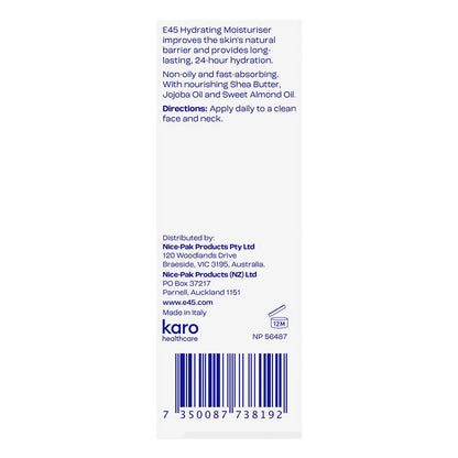 E45 Face Moisturiser 50ml
