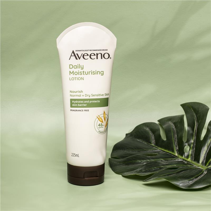 Aveeno Daily Moisturising Body Lotion - Fragrance Free 225mL