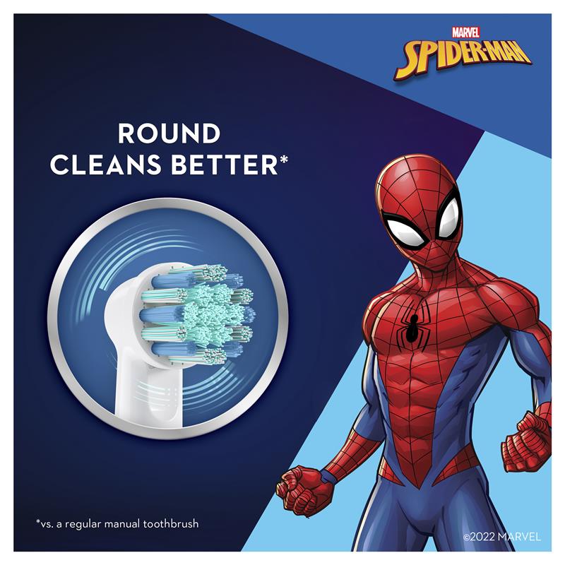 Oral-B Vitality Kids Electric Toothbrush - Spiderman Design