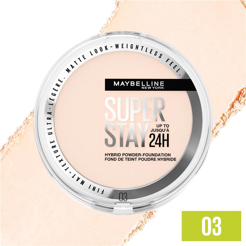 Maybelline Superstay 24H Hybrid Powder Foundation 03 Nu Int