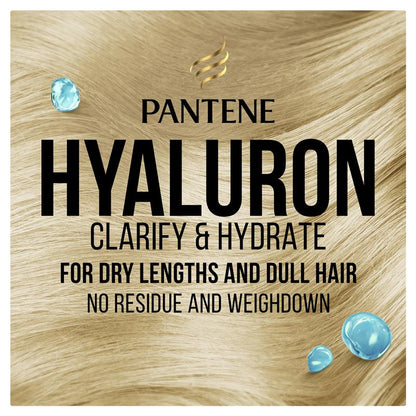 Pantene Miracles Hyaluron Clarify & Hydrate Silicone-Free Shampoo 650ml