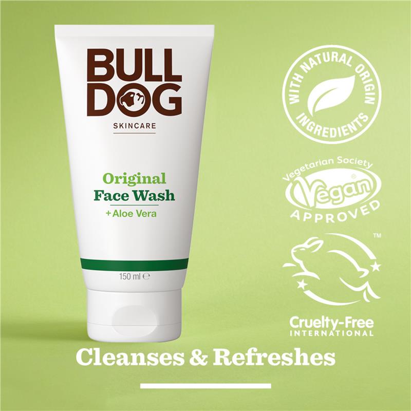 Bulldog Skincare for Men Original Face Wash 150ml