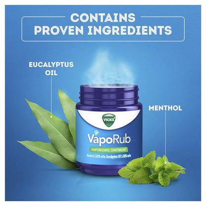 Vicks VapoRub Ointment Decongestant Chest Rub 50g