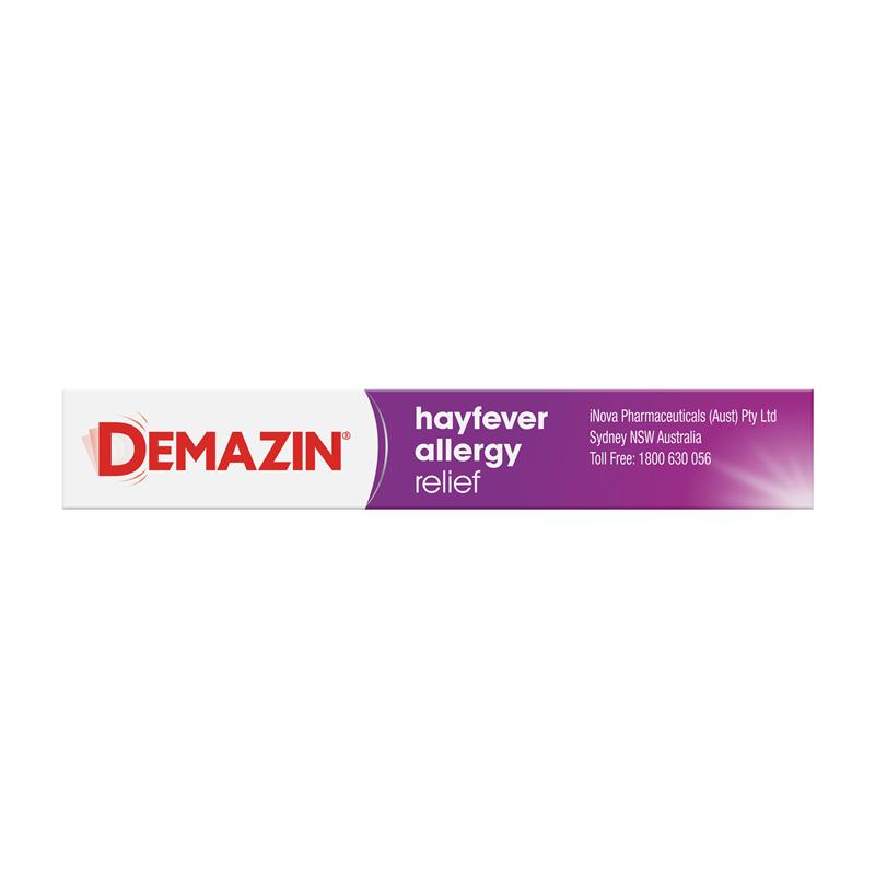 Demazin Allergy & Hayfever Relief Tablets - 10 Tablets