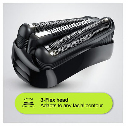 Braun Series 3 310BT Electric Shaver | Precision Beard Trimmer Combo