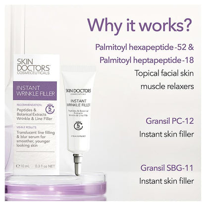 Skin Doctors Instant Wrinkle Filler 10ml