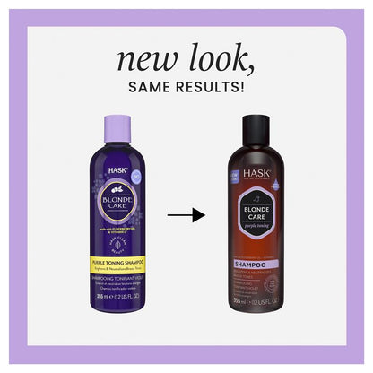 Hask Blonde Care Purple Shampoo 355ml