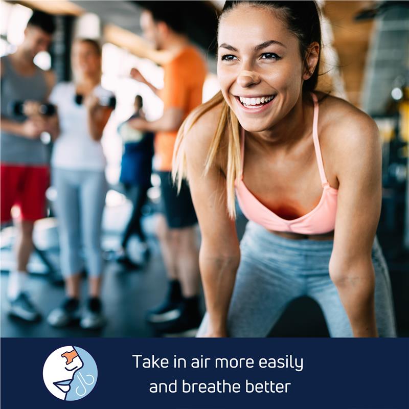 Breathe Right Nasal Strips Tan Large 30 Count