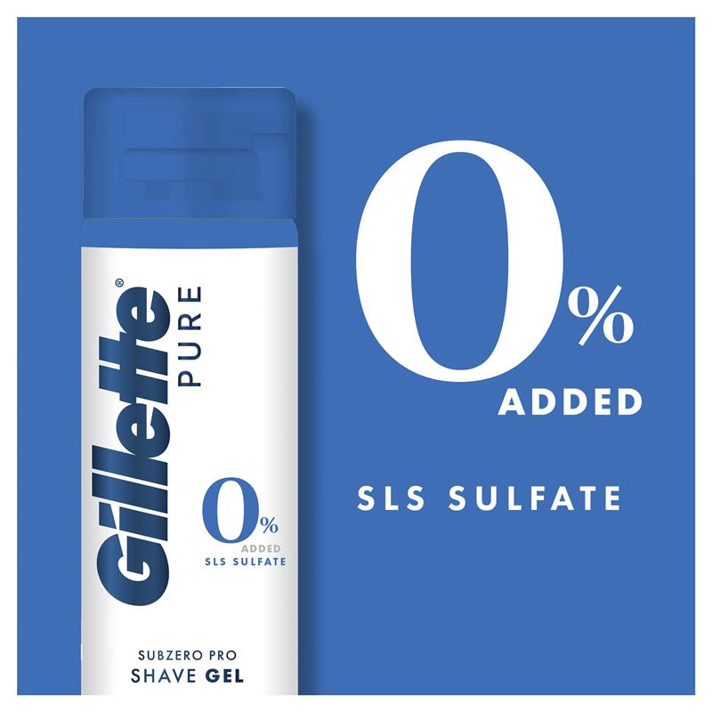 Gillette Pro Shave Gel Icy Cool 195g