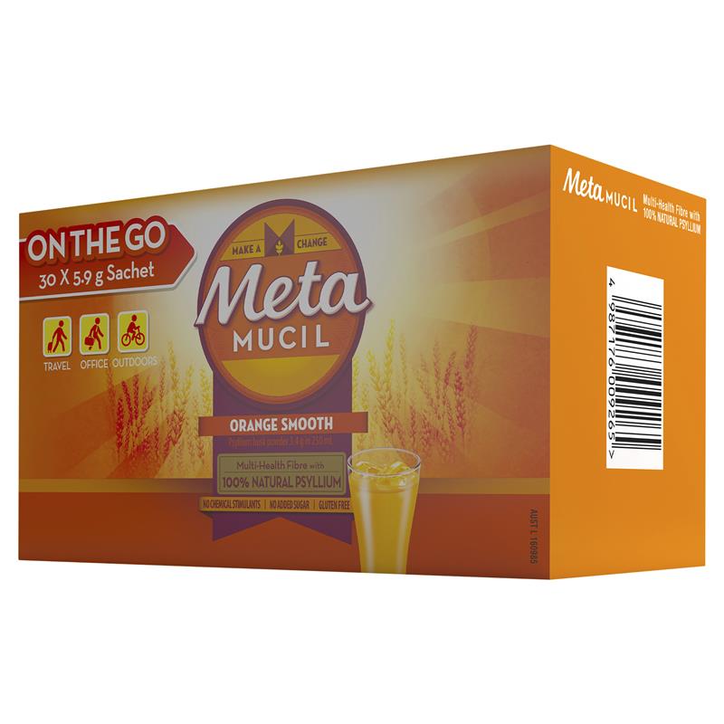 Metamucil Smooth Orange - 30 Dose