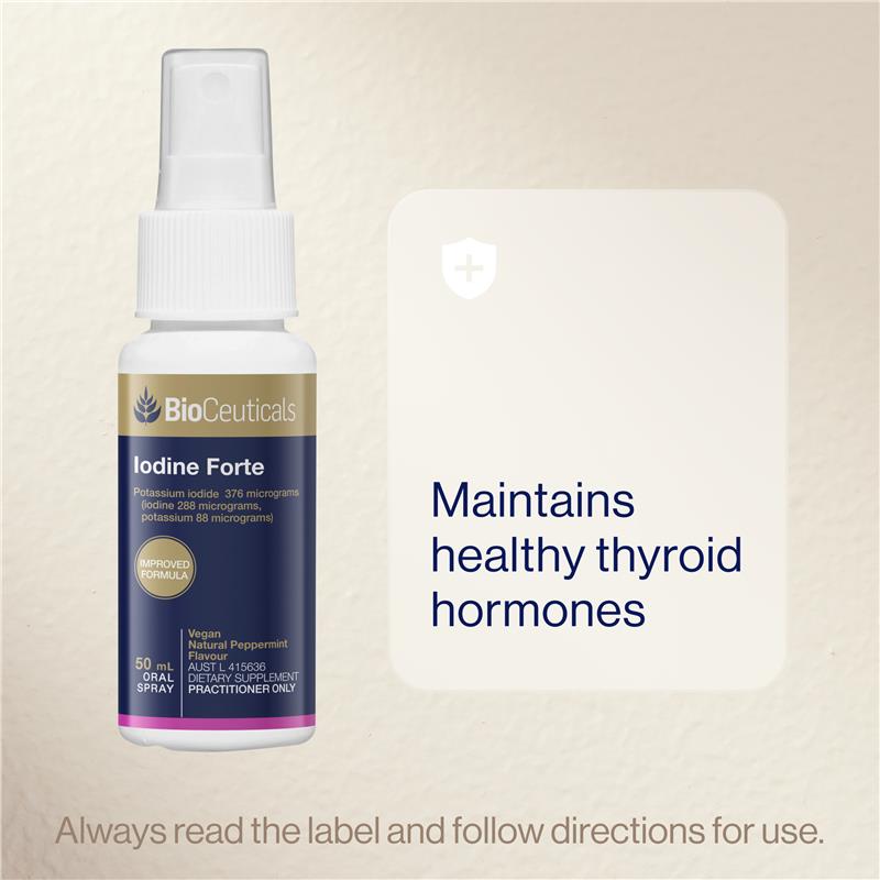 BioCeuticals Iodine Forte Spray 50mL