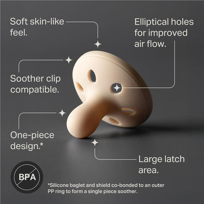 Tommee Tippee Breast Like Soother 0-6 Months 2 Pack