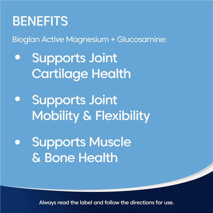 Bioglan Magnesium + Glucosamine 180 Tablets