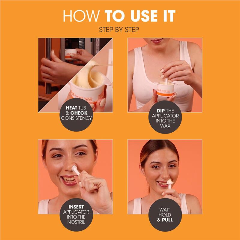 Nad's Nose Wax - 12g Quick & Easy Nose Hair Removal