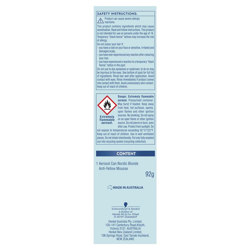 Schwarzkopf Nordic T1 Refresher Mousse New
