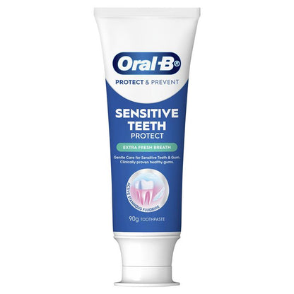 Oral-B Sensitive Teeth Protect Extra Fresh Breath Toothpaste 90g - Mint Flavor