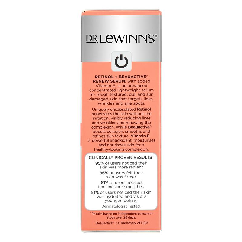 Dr. LeWinn's Serum Series Retinol + Beauactive Renew Serum 30ml