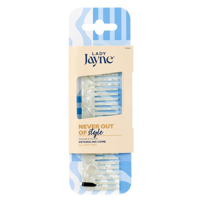 Lady Jayne Acetate Detangling Comb Assorted Colours
