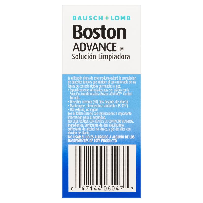 Boston Advance Lens Cleaner 30ml - Essential for Contact Lens Care