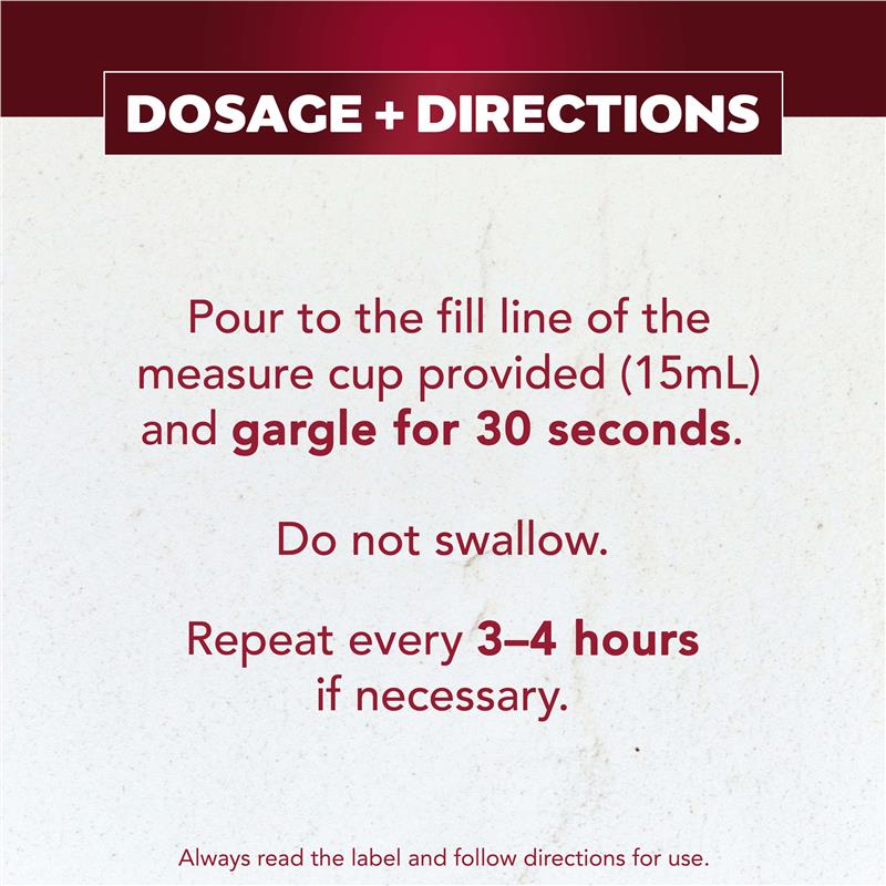 Betadine Sore Throat Gargle Ready To Use 120mL