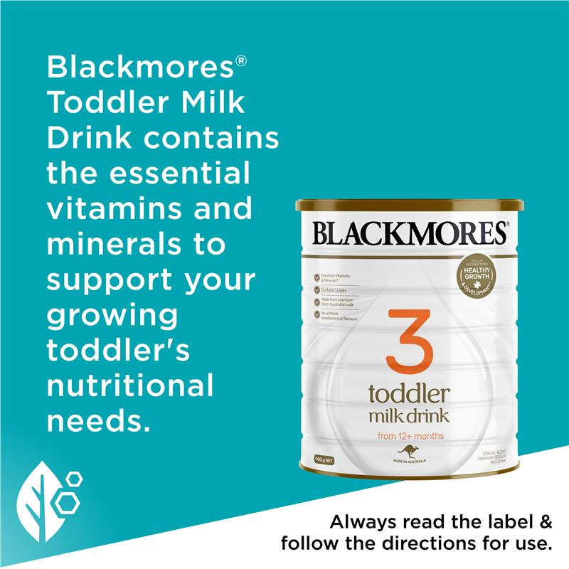 Blackmores Toddler Milk Drink 900g - Nutritional Support for Growing Toddlers 12+ Months