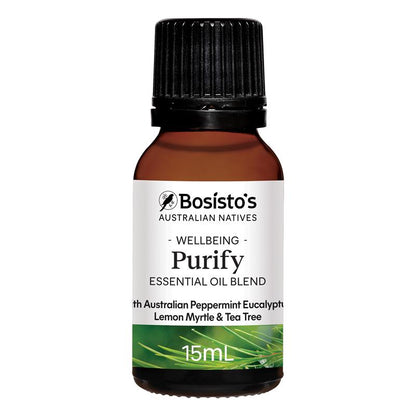 Bosisto's Native Purify Oil 15ml - Essential Oil Blend with Australian Botanicals