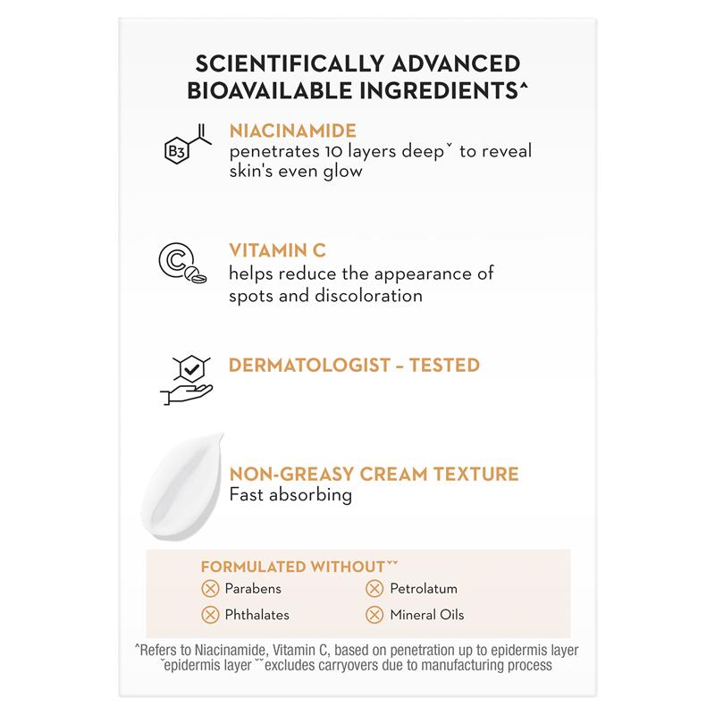 Olay Luminous Niacinamide + Vitamin C Moisturiser 50g