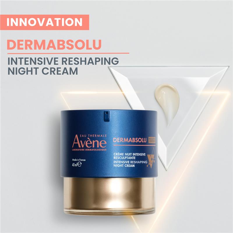 Avene Dermabsolu Intensive Reshaping Night Cream 40ml - Nighttime Anti-Aging Treatment