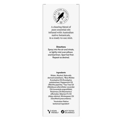 Bosisto's Native Breathe Aroma Mist 100ml