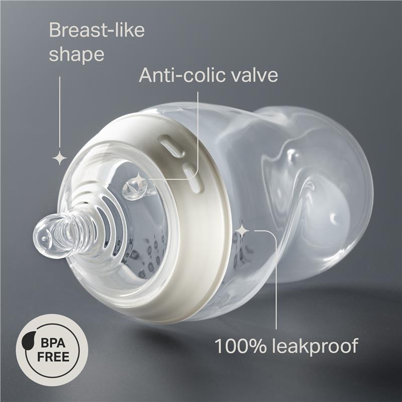 Tommee Tippee Natural Start 260ml PP Bottles Boy 3 Pack