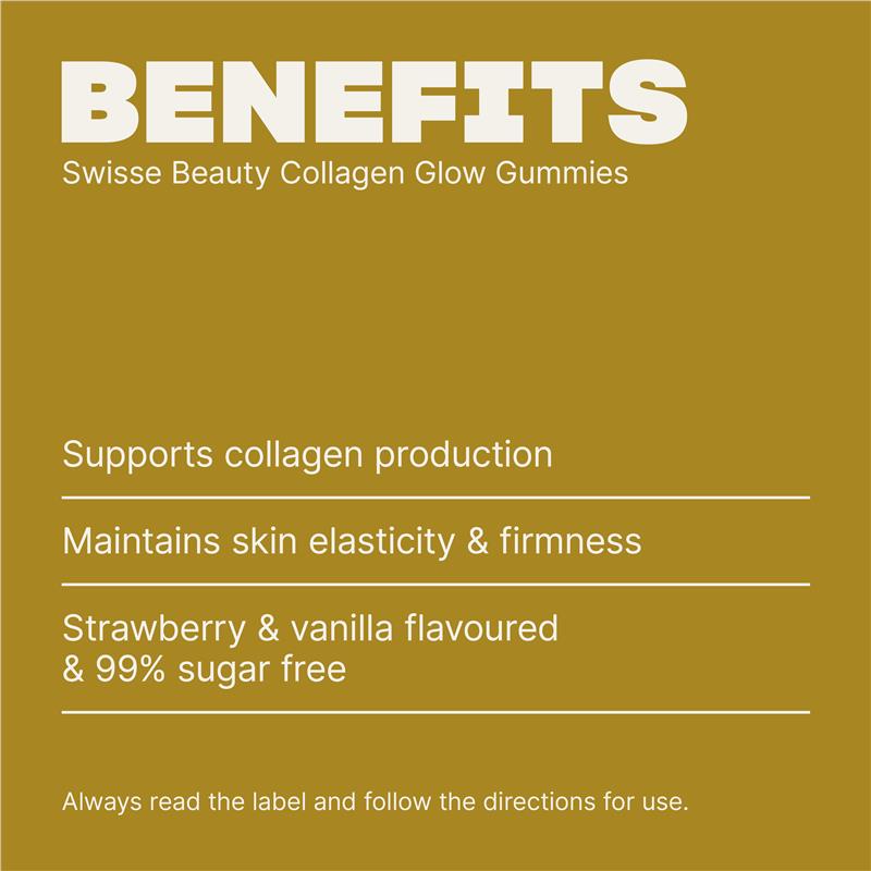 Swisse Beauty Collagen Glow Gummies 45 Pack
