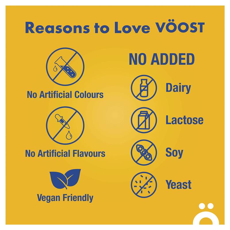 Voost Hydrate Tropical Effervescent Tablets 20 Pack - Refreshing Hydration