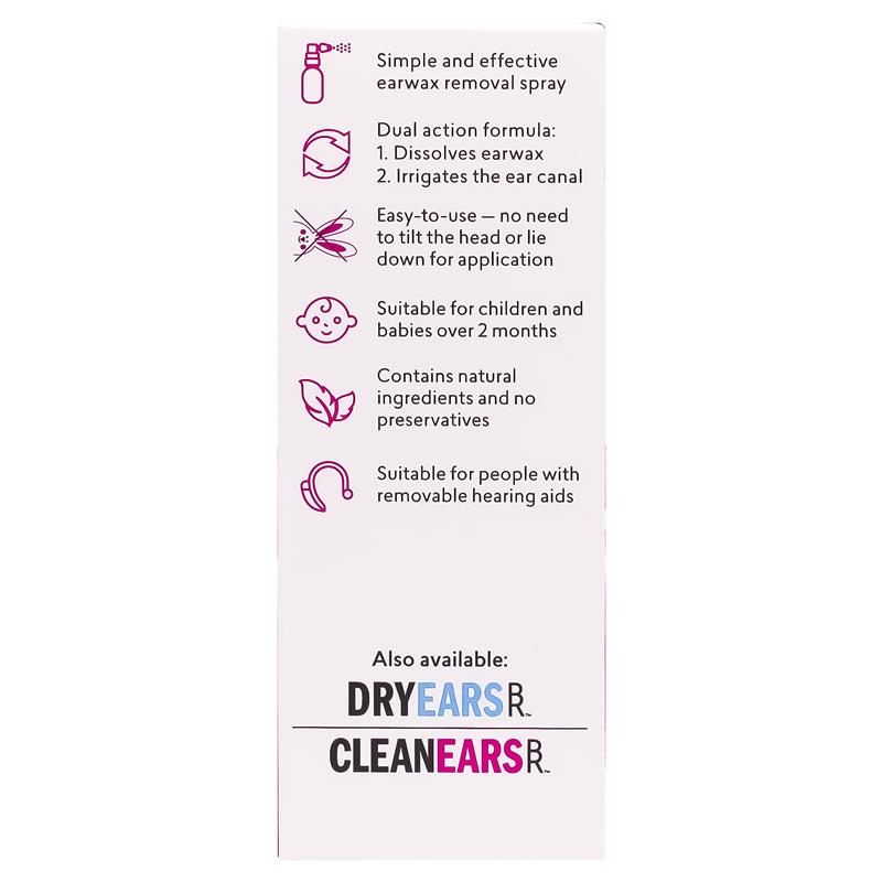 BioRevive Clean Ears Kids Spray - 30ml for Gentle Ear Care