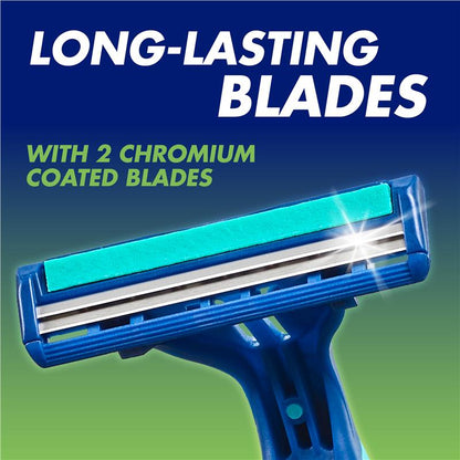 Gillette Blue II Plus Disposable Razors 5 Pack - Precision Shaving