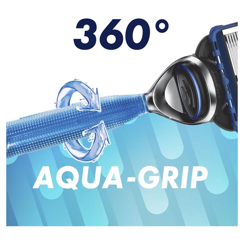 Gillette 5 Aqua Razor Blades 4 Pack