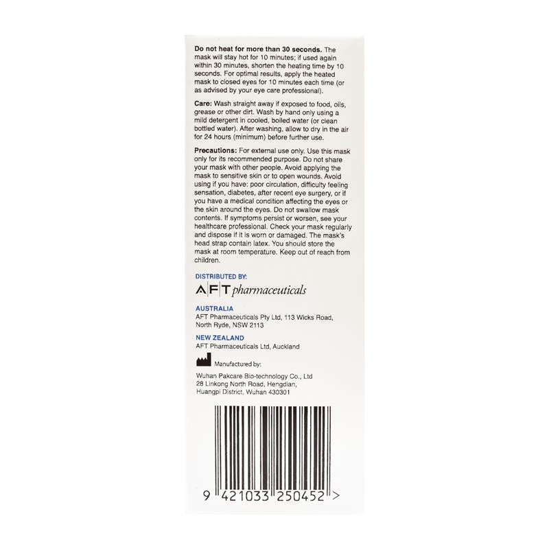 Opti-Soothe Moist Heat Mask - Reusable Relief for Dry Eye