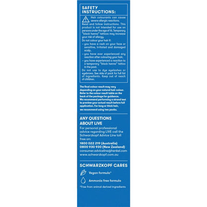 Schwarzkopf LIVE Colour Natural Brown Semi Permanent 75ml