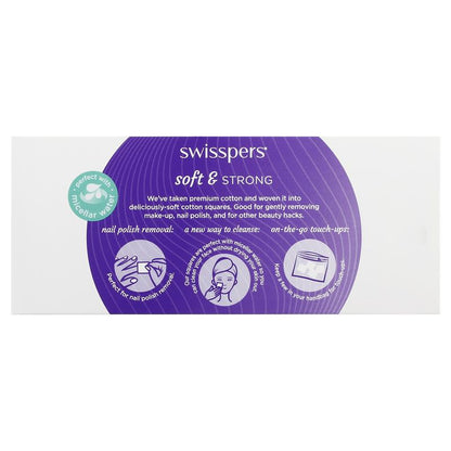 Swisspers Cotton Square Pads 150